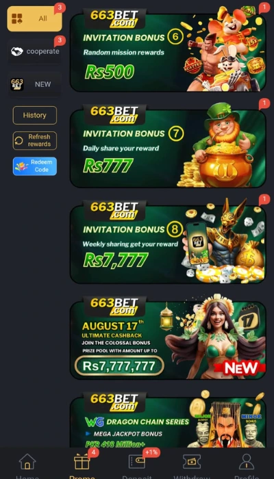 663BET Game